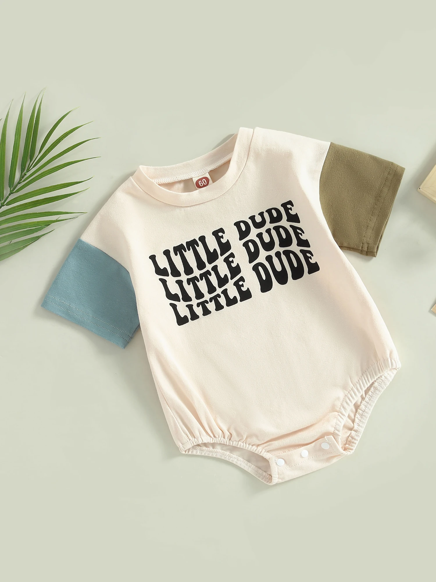 sdghg Infant Baby Boy Spring Summer Romper Sleeve Short Patchwork Bodysuit Bubble Romper Little Dude Letter Jumpsuit
sdghg Infant Baby Boy Spring Summer Romper Sleeve Short Patchwork Bodysuit Bubble Romper Little Dude Letter Jumpsuit