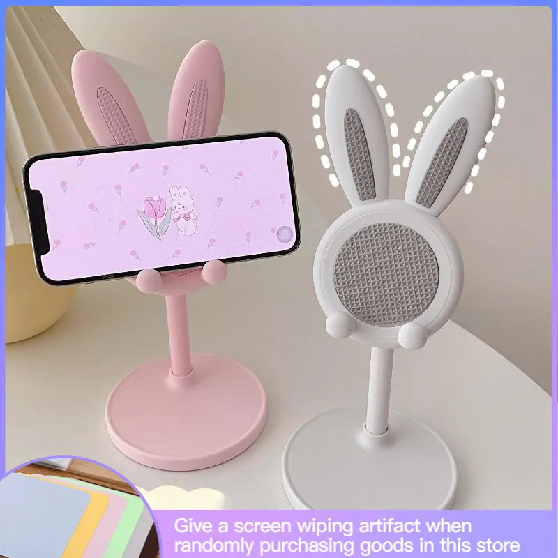 Small Rabbit Mobile Phone Holder Can Be Raised and Adjusted Student Desktop Lazy Home Selfie Live Support Shelf Phone Holder
Small Rabbit Mobile Phone Holder Can Be Raised and Adjusted Student Desktop Lazy Home Selfie Live Support Shelf Phone Holder