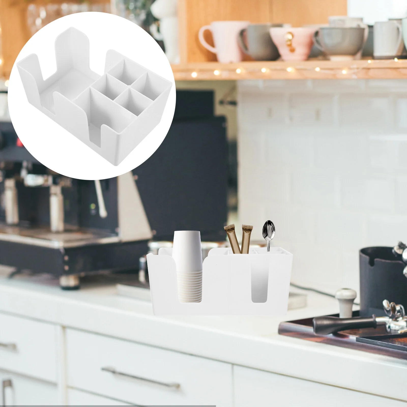 Supplies Rack Coffee Bar Accessories Bag Organizer Condiment Counter Tea Holder Stirrer Hotel
Supplies Rack Coffee Bar Accessories Bag Organizer Condiment Counter Tea Holder Stirrer Hotel