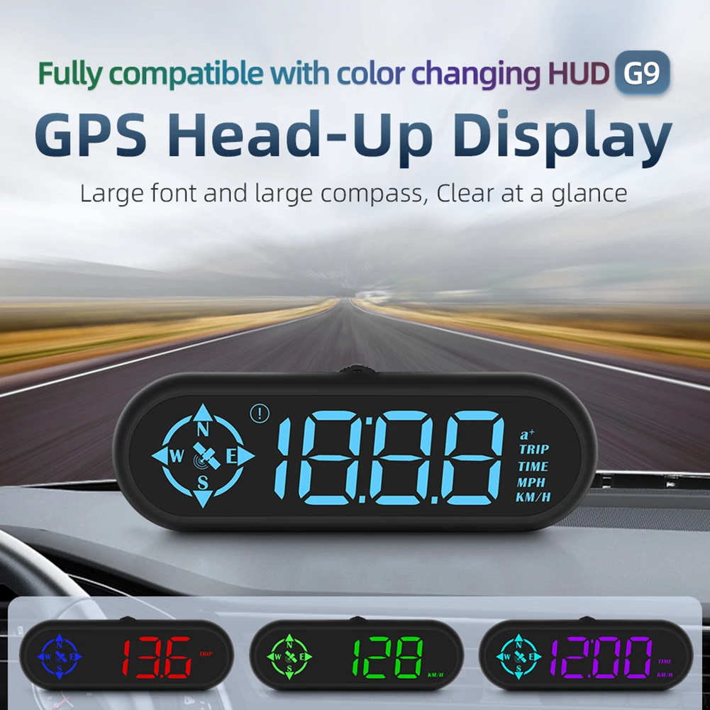 Универсальный GPS-прибор G9 с ЖК-дисплеем, Бортовая компьютерная сигнализация для безопасного вождения автомобиля
Универсальный GPS-прибор G9 с ЖК-дисплеем, Бортовая компьютерная сигнализация для безопасного вождения автомобиля