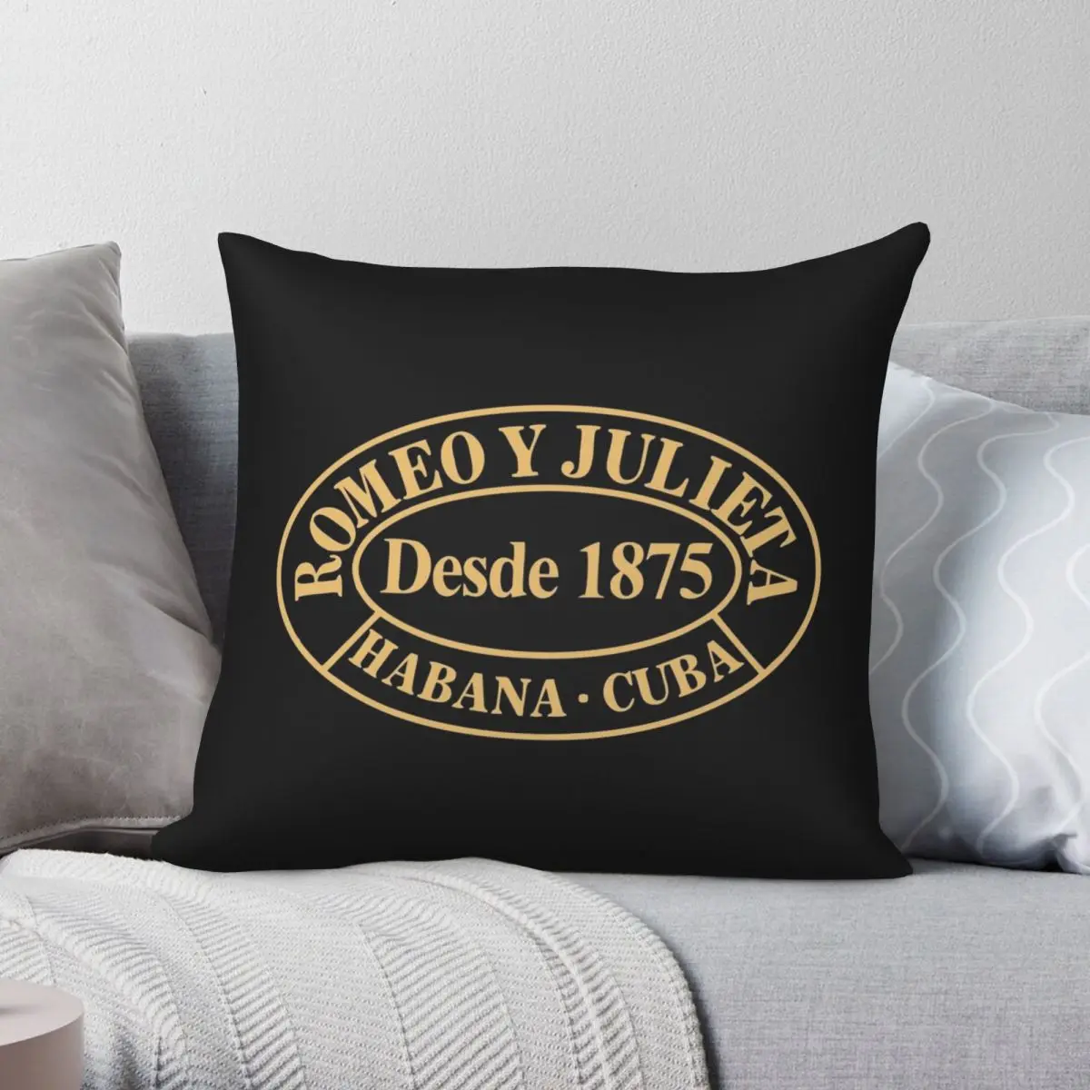 Romeo Y Julieta Pillowcase Polyester Linen Velvet Creative Zip Decor Sofa Seater Cushion Case
Romeo Y Julieta Pillowcase Polyester Linen Velvet Creative Zip Decor Sofa Seater Cushion Case