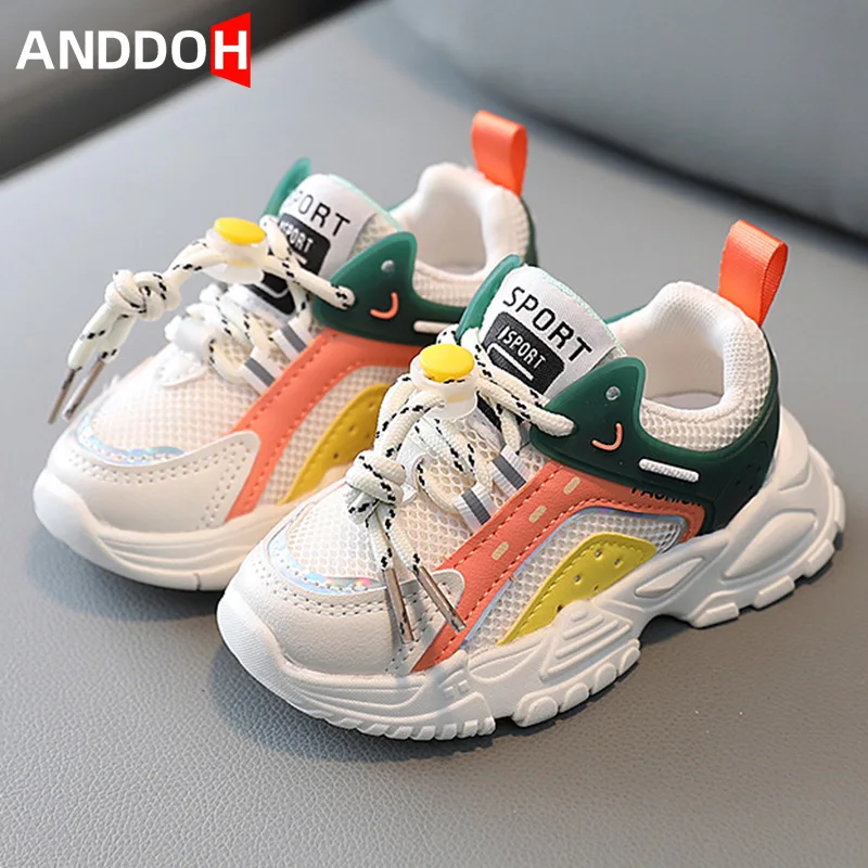 Детские кроссовки из дышащей сетки, размеры 21-30 
Детские кроссовки из дышащей сетки, размеры 21-30