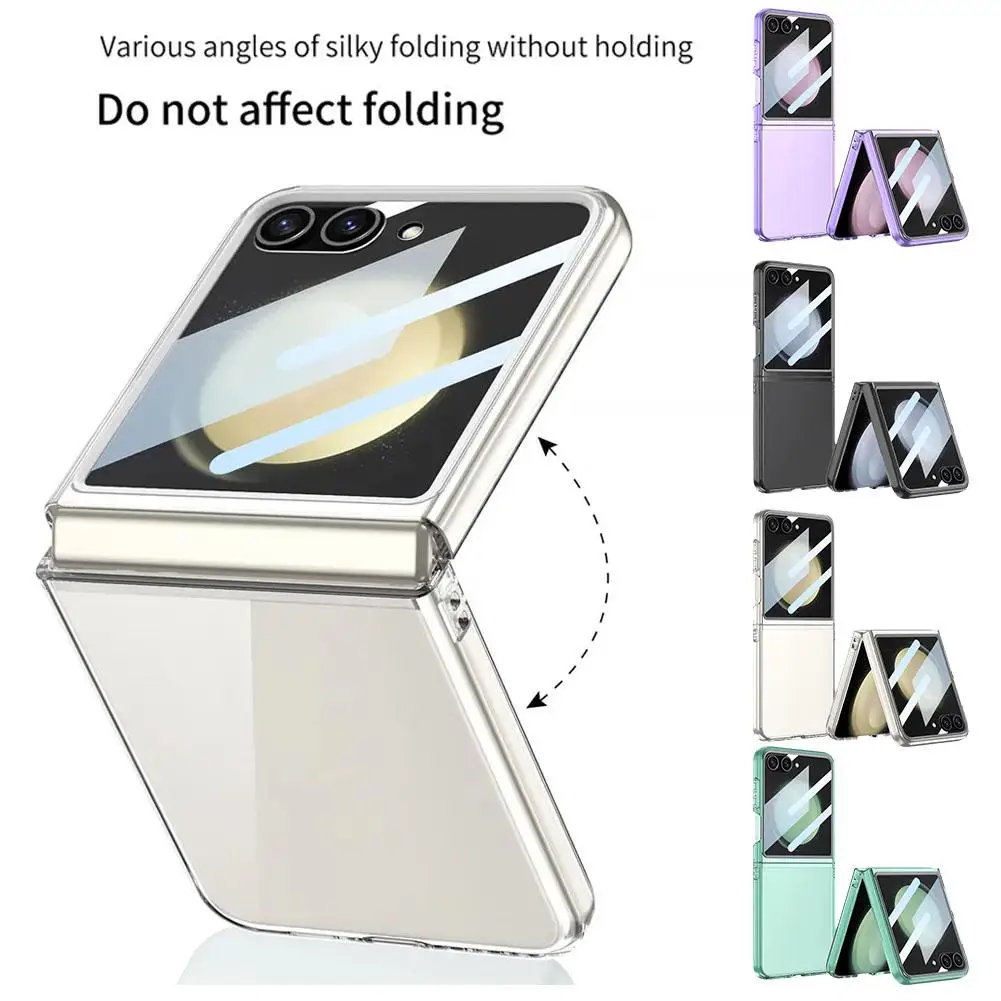 Large Screen Protector Clear Case For Samsung Galaxy Z Flip 5 Flip5 Protective Cover For Samsung Z Flip 5 ZFlip5 Flip5 Slim K7P4
Large Screen Protector Clear Case For Samsung Galaxy Z Flip 5 Flip5 Protective Cover For Samsung Z Flip 5 ZFlip5 Flip5 Slim K7P4