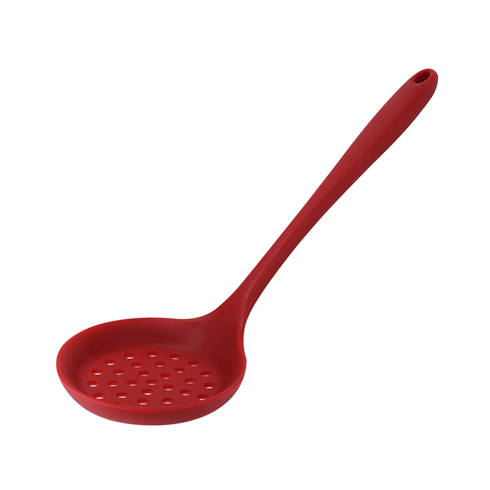 1 Pc Silicone Colander Non-stick Grade Hot Pot Spoon Slotted Spoon Bar Strainer Cooking Home Utensil
1 Pc Silicone Colander Non-stick Grade Hot Pot Spoon Slotted Spoon Bar Strainer Cooking Home Utensil