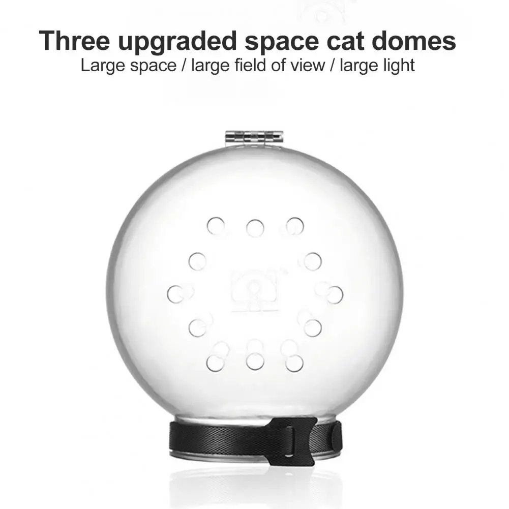 Space Hood Sturdy Protective Cover Ball-shaped Breathable Kitten Headgear Useful Cat Head Space Hood for Home
Space Hood Sturdy Protective Cover Ball-shaped Breathable Kitten Headgear Useful Cat Head Space Hood for Home