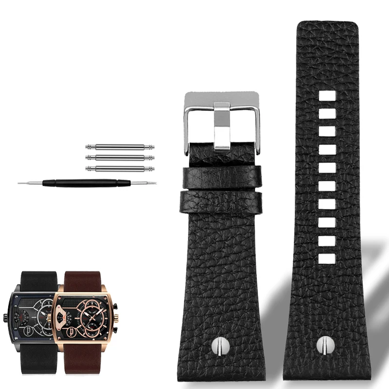 For Diesel Watchbands Men's Wrist Large Size Watch Bands P-Olice 26MM 28MM 30MM 32MM Black Brown Genuine Calf Hide Leather Strap
For Diesel Watchbands Men's Wrist Large Size Watch Bands P-Olice 26MM 28MM 30MM 32MM Black Brown Genuine Calf Hide Leather Strap