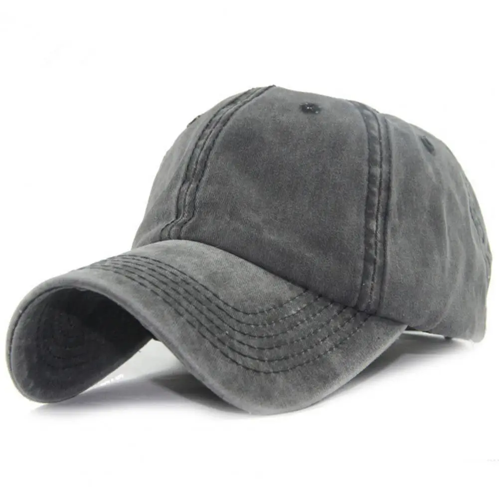 Great Baseball Cap Sunscreen Handsome Portable Men Cap Solid Color Men Cap for Fishing
Great Baseball Cap Sunscreen Handsome Portable Men Cap Solid Color Men Cap for Fishing