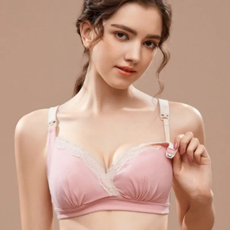 Cotton Lace Maternity Nursing Bra Underwear Clothes For Pregnant Women Brazier Breastfeeding Bras Soutien Gorge Allaitement
Cotton Lace Maternity Nursing Bra Underwear Clothes For Pregnant Women Brazier Breastfeeding Bras Soutien Gorge Allaitement
