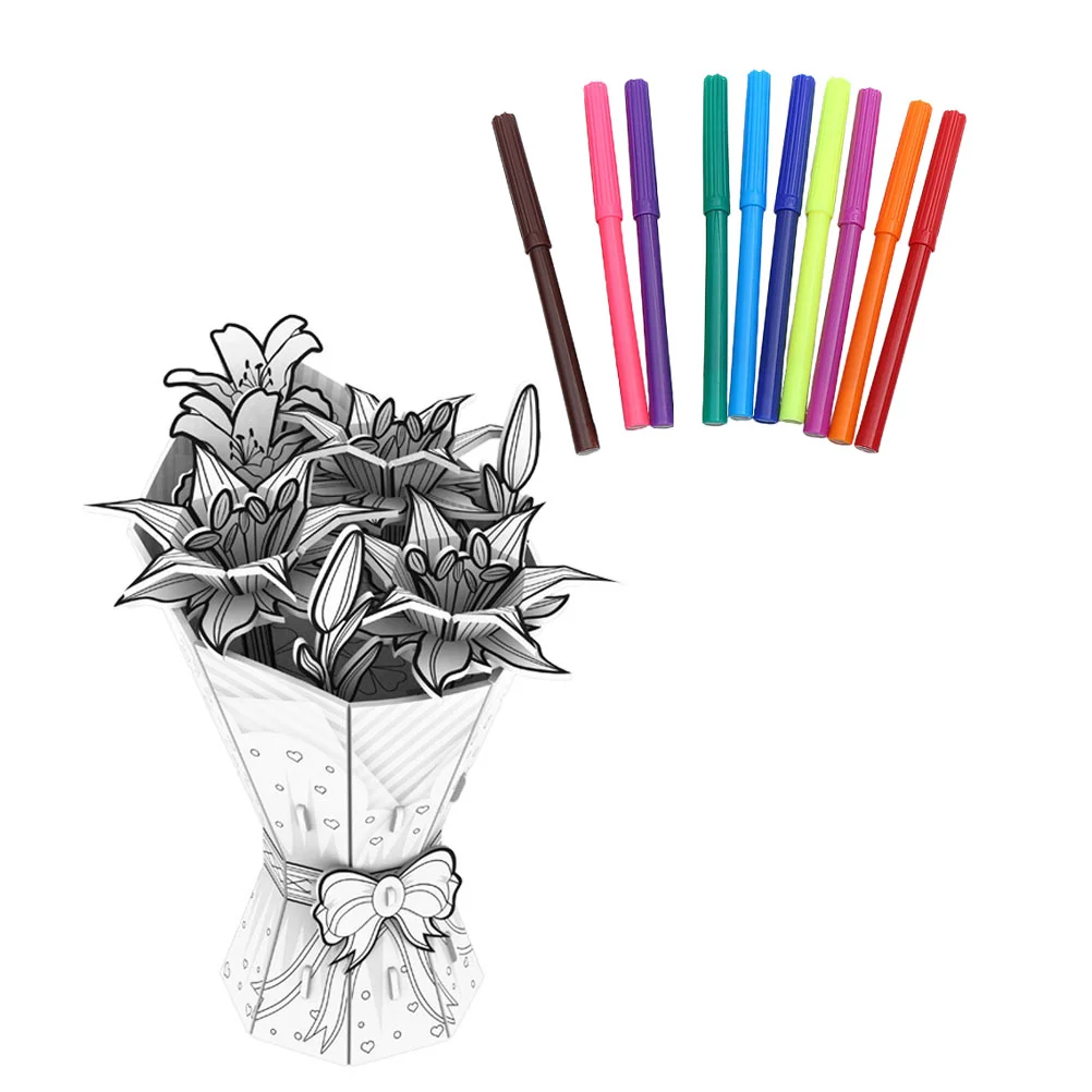 Flower Puzzle Kidsdiy Craft Kit Painting Puzzles Art S For Kits 3D Coloring Teaser Your Education Brain Gift Learning
Flower Puzzle Kidsdiy Craft Kit Painting Puzzles Art S For Kits 3D Coloring Teaser Your Education Brain Gift Learning