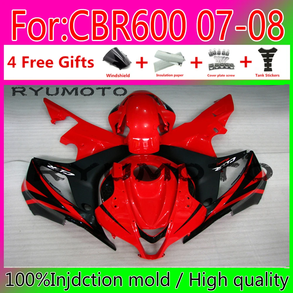 New ABS Motorcycle Whole Fairings Kit for HONDA CBR600 07 08 fairing CBR600 07-08 fairing CBR600 2007-2008 CBR600 2007 20008
New ABS Motorcycle Whole Fairings Kit for HONDA CBR600 07 08 fairing CBR600 07-08 fairing CBR600 2007-2008 CBR600 2007 20008