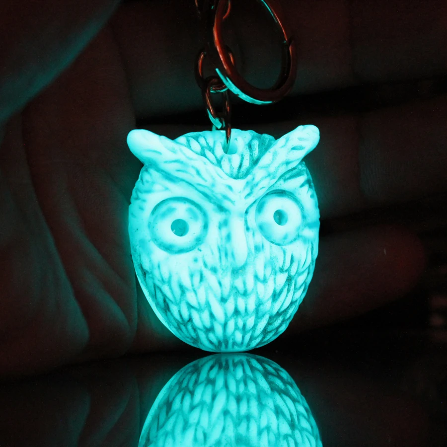 New Owl Crystal Bag Pendant Keychain Glow In The Darkness Turquoise Charming Fashion Jewelry Handmade
New Owl Crystal Bag Pendant Keychain Glow In The Darkness Turquoise Charming Fashion Jewelry Handmade