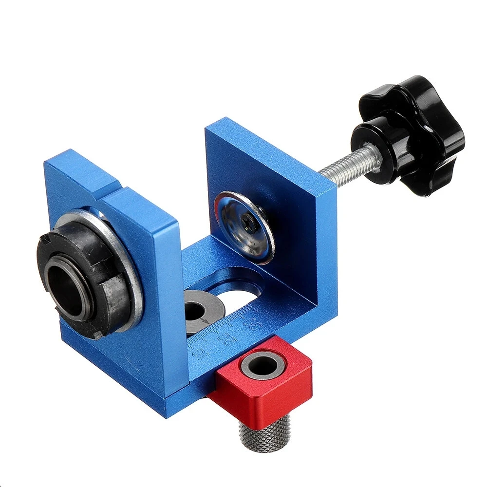 Pocket Fixture Doweling Jig Adjustable Hole Drilling Guide Locator 3 in 1 X150 Woodworking Punching Fixer
Pocket Fixture Doweling Jig Adjustable Hole Drilling Guide Locator 3 in 1 X150 Woodworking Punching Fixer