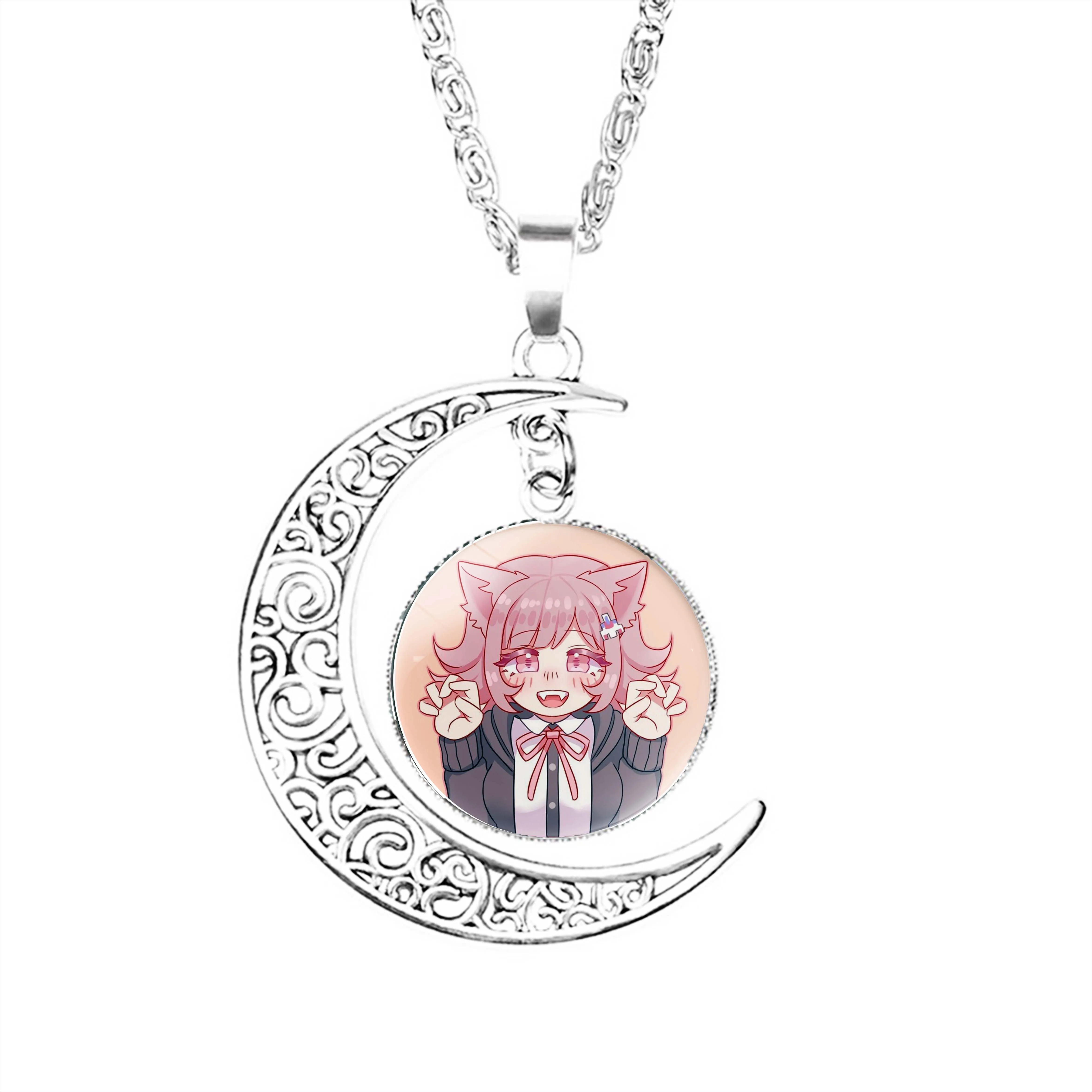 Cat Chiaki Moon Necklace Girls Men Boy Charm Accessories Party Lady Jewelry Lovers Crescent Gifts Fashion Chain Stainless Steel
Cat Chiaki Moon Necklace Girls Men Boy Charm Accessories Party Lady Jewelry Lovers Crescent Gifts Fashion Chain Stainless Steel