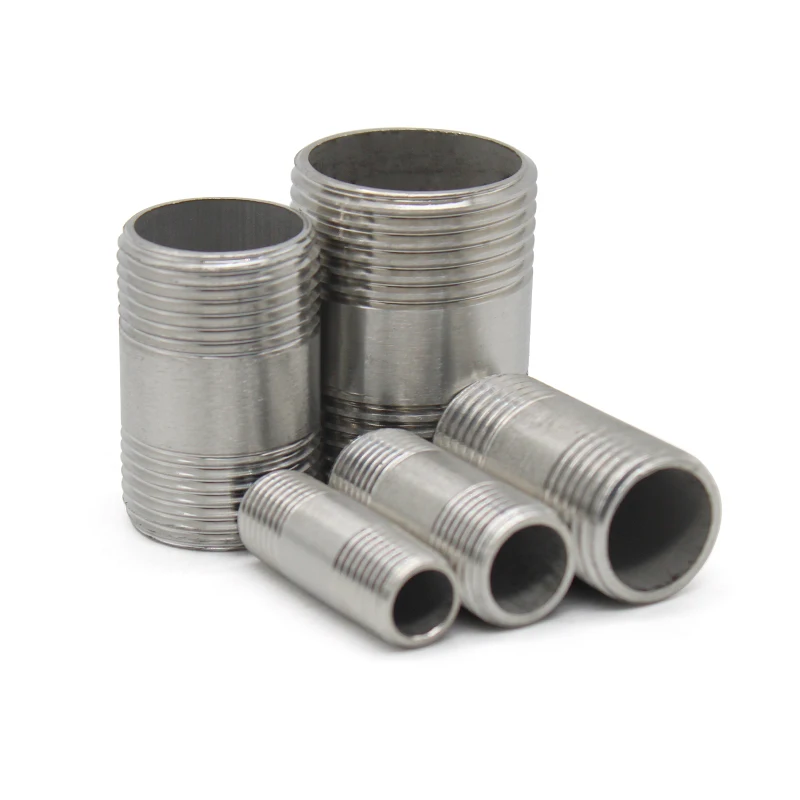1/4" 3/8" 1/2" 3/4" 1" 1-1/4" 1-1/2" Male x Male Threaded Water Connection Pipe Fittings SS304 Stainless Steel
1/4" 3/8" 1/2" 3/4" 1" 1-1/4" 1-1/2" Male x Male Threaded Water Connection Pipe Fittings SS304 Stainless Steel