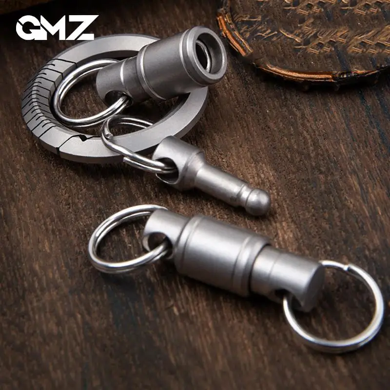 1pc Titanium Alloy Waist Belt Quick Buckle Keyring Titanium Buckle Portable Multifunctional EDC Outdoor Tool
1pc Titanium Alloy Waist Belt Quick Buckle Keyring Titanium Buckle Portable Multifunctional EDC Outdoor Tool