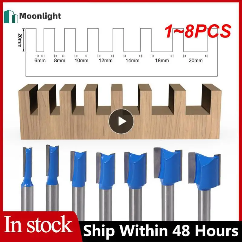 1~8PCS 8mm Shank Dovetail Joint Router Bits Set 14 Degree Woodworking Engraving Bit Milling Cutter for Wood
1~8PCS 8mm Shank Dovetail Joint Router Bits Set 14 Degree Woodworking Engraving Bit Milling Cutter for Wood
