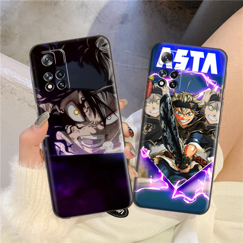 Black Clover Phone Case For Xiaomi Redmi Note 10 9 Pro 5G 9S 10S POCO F3 X3 M3 GT Pro X3 NFC Black Liquid Silicon Funda Back
Black Clover Phone Case For Xiaomi Redmi Note 10 9 Pro 5G 9S 10S POCO F3 X3 M3 GT Pro X3 NFC Black Liquid Silicon Funda Back