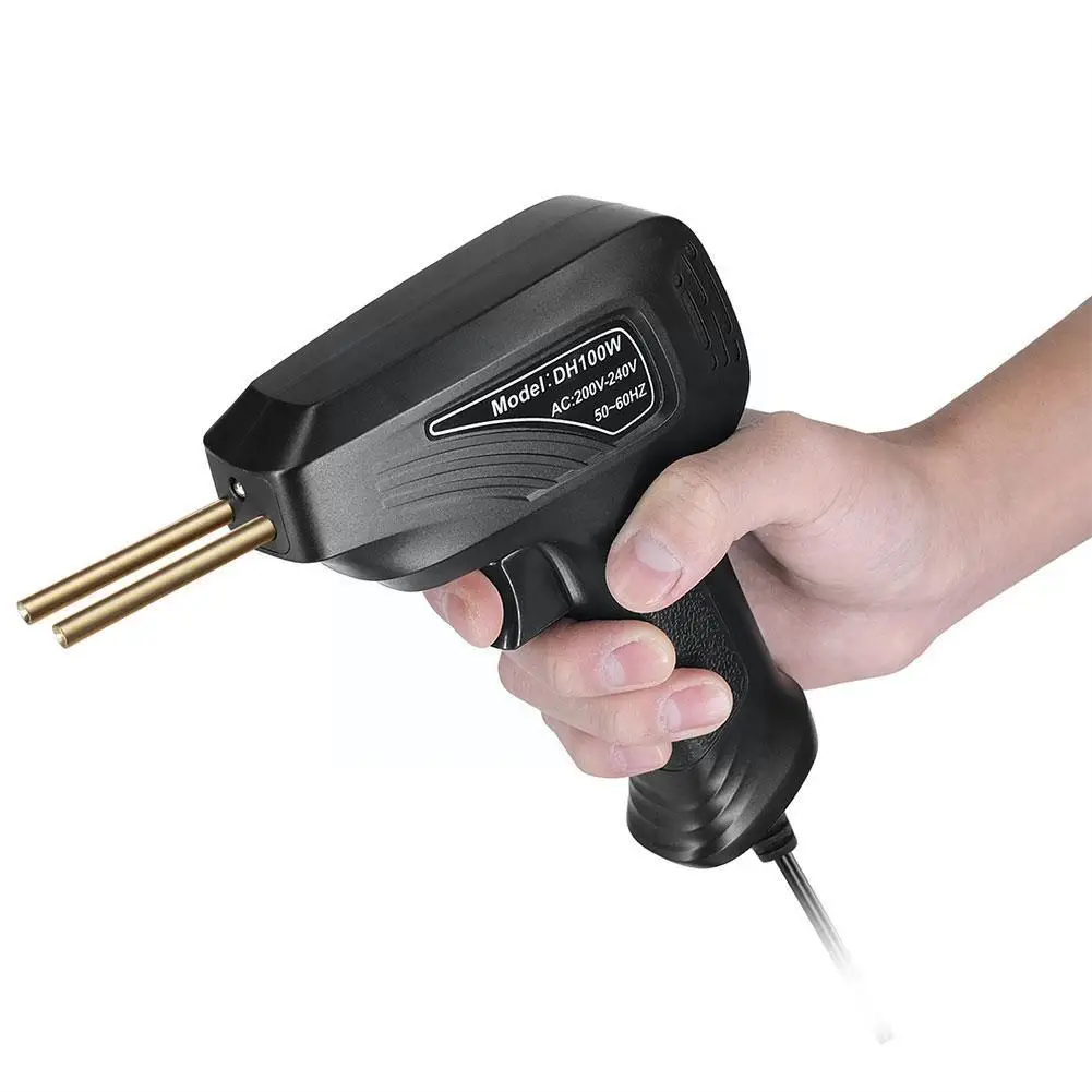 100W Bumper Repair Machine Welder Heat Gun Plastic Kit Tools Soldering Repair Machine Bumper Car Iron Staples Welding Bumpe S9O1
100W Bumper Repair Machine Welder Heat Gun Plastic Kit Tools Soldering Repair Machine Bumper Car Iron Staples Welding Bumpe S9O1