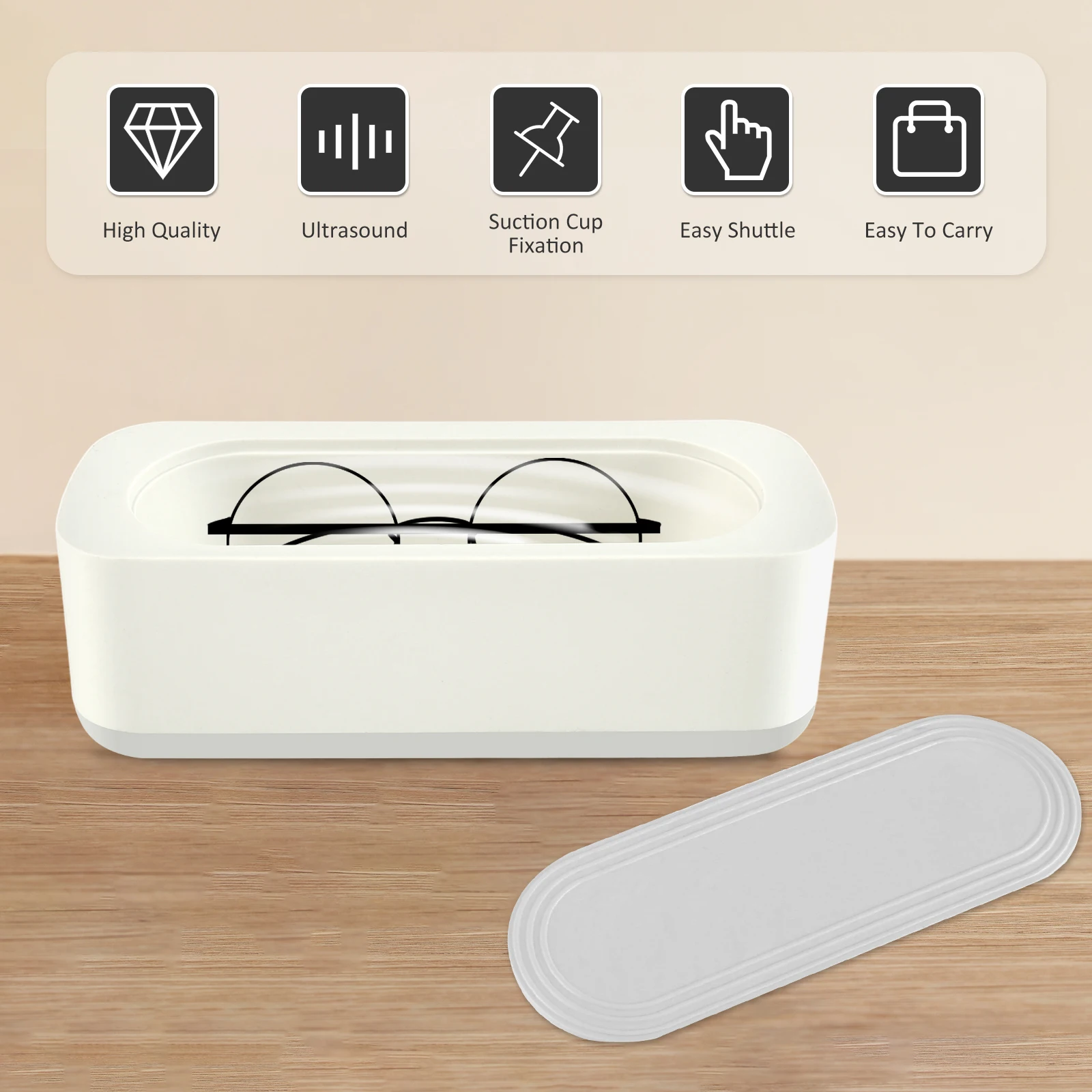 Portable Ultrasonic Cleaner High Frequency Ultrasonic Cleaner Machine 360° Cleaning Ultrasonic Jewelry Cleaner Portable
Portable Ultrasonic Cleaner High Frequency Ultrasonic Cleaner Machine 360° Cleaning Ultrasonic Jewelry Cleaner Portable