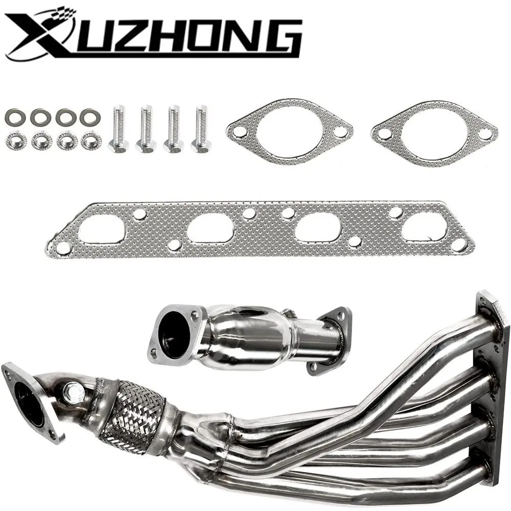 Stainless Steel Exhaust Headers Manifold Long Tube Exhaust Manifold Header With Pipe For Mini Cooper Base S R53 1.6L Engine
Stainless Steel Exhaust Headers Manifold Long Tube Exhaust Manifold Header With Pipe For Mini Cooper Base S R53 1.6L Engine