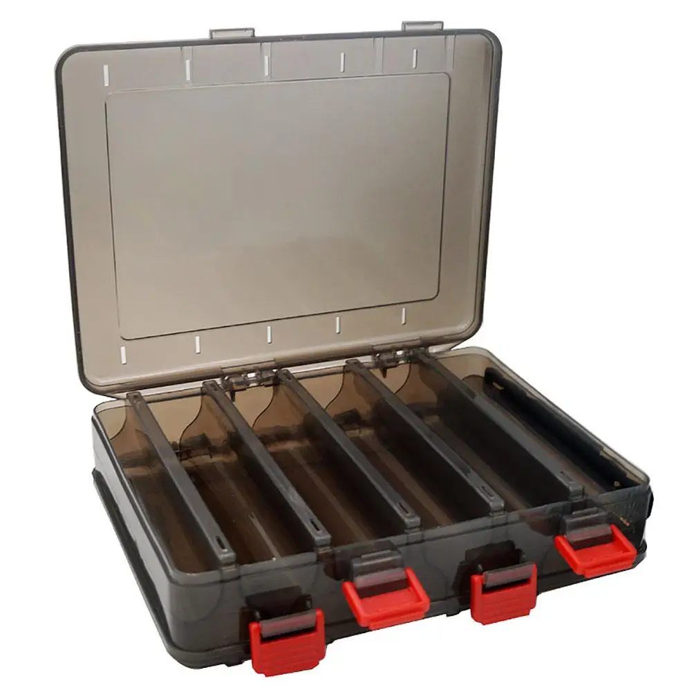 New Fishing Tackle Box 10/14 Compartments Bait Lure Hook Accessories Box Storage Waterproof Double Sided Fishing Containers
New Fishing Tackle Box 10/14 Compartments Bait Lure Hook Accessories Box Storage Waterproof Double Sided Fishing Containers