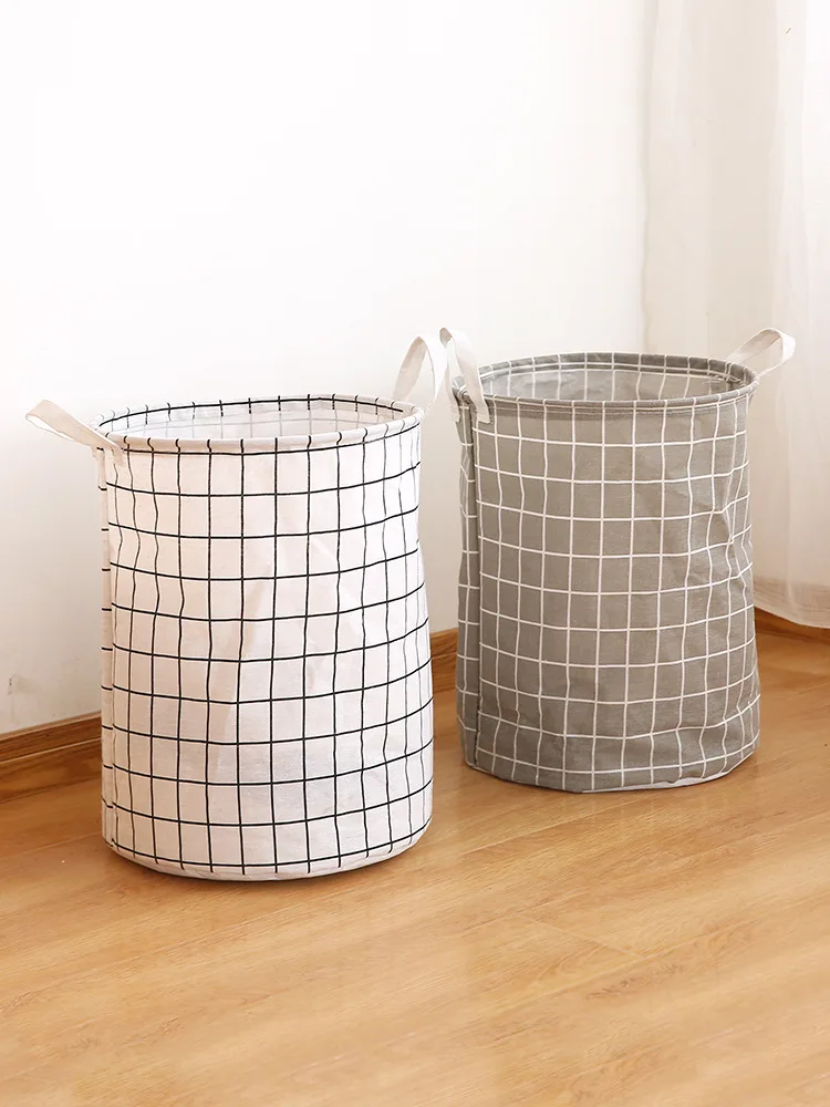 Foldable Round Dirty Clothes Basket Cotton and Linen Waterproof Storage Bucket Clothing Children's Toys Large-capacity Storage
Foldable Round Dirty Clothes Basket Cotton and Linen Waterproof Storage Bucket Clothing Children's Toys Large-capacity Storage