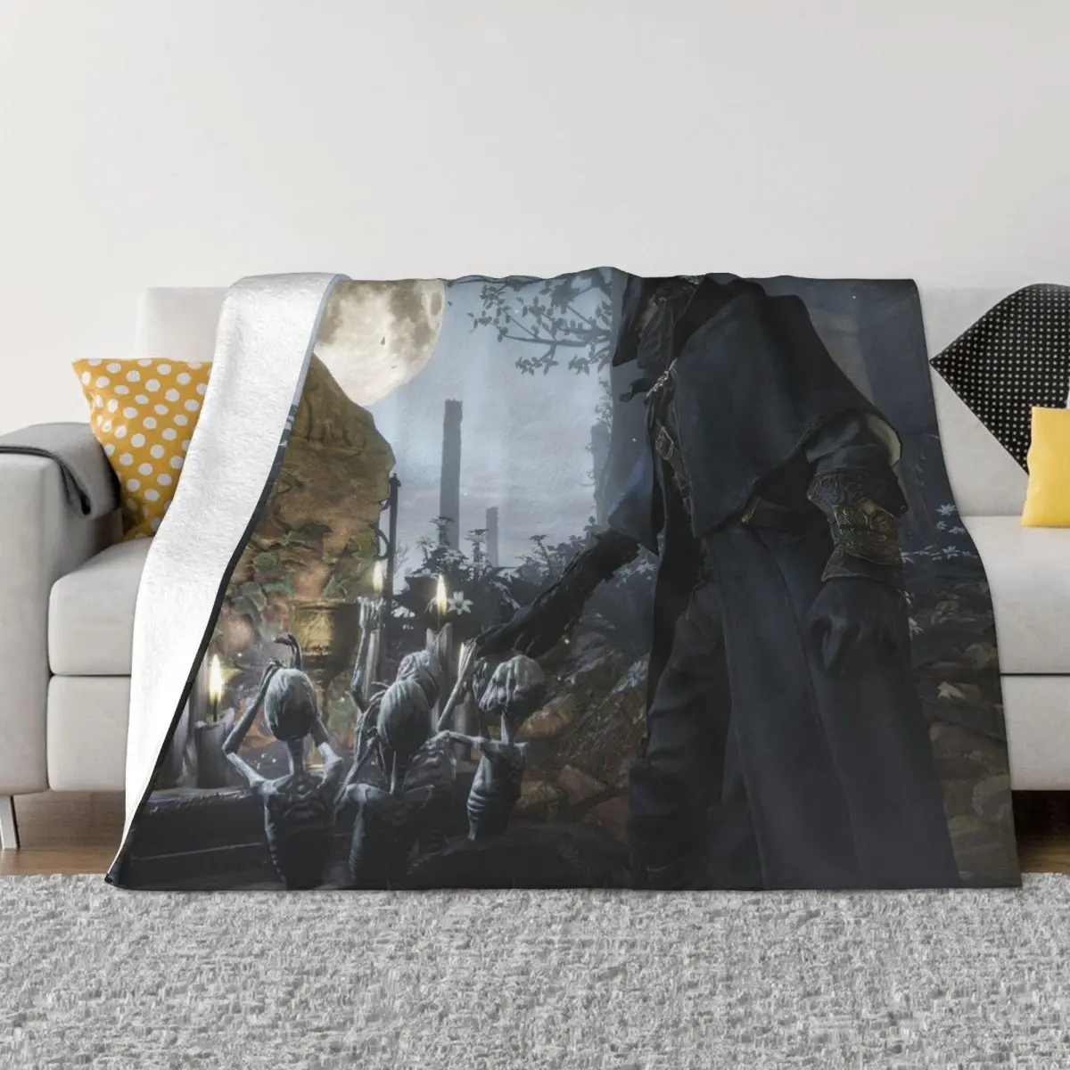Bloodborne The Old Hunters Blanket Velvet Skull Game Warm Throw Blanket for Bedding Couch Bedroom Quilt
Bloodborne The Old Hunters Blanket Velvet Skull Game Warm Throw Blanket for Bedding Couch Bedroom Quilt