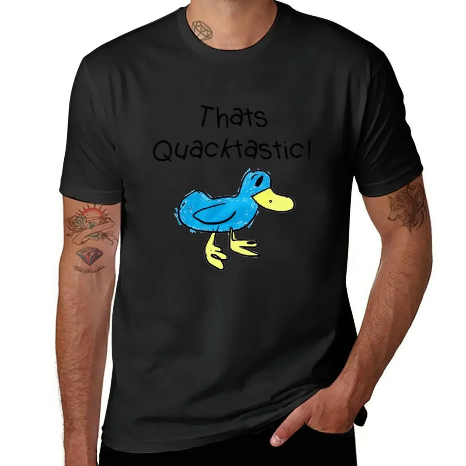 Женская футболка с рисунком thats Quacktastic корейская мода летние топы мужские