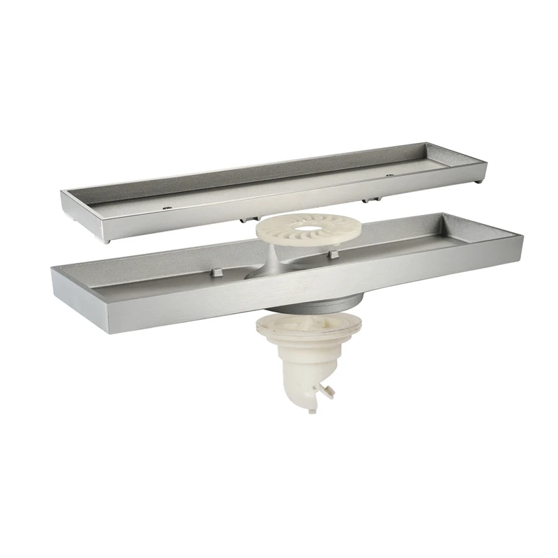 HIDEEP Shower Floor Drain Rectangle Bathroom Toilet Floor Drain 82X310mm Water Anti-Odor Wire Strainer Drain
HIDEEP Shower Floor Drain Rectangle Bathroom Toilet Floor Drain 82X310mm Water Anti-Odor Wire Strainer Drain