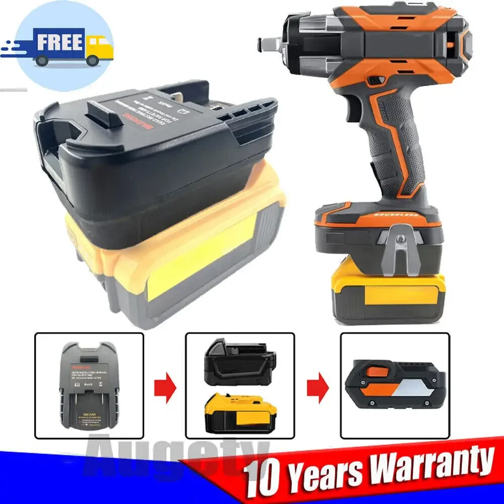 Battery Adapter Converter For Dewalt For Milwaukee 18V 20V Li-ion Battery Convert To for Ridgid For AEG 18V Electric Drill 
Battery Adapter Converter For Dewalt For Milwaukee 18V 20V Li-ion Battery Convert To for Ridgid For AEG 18V Electric Drill