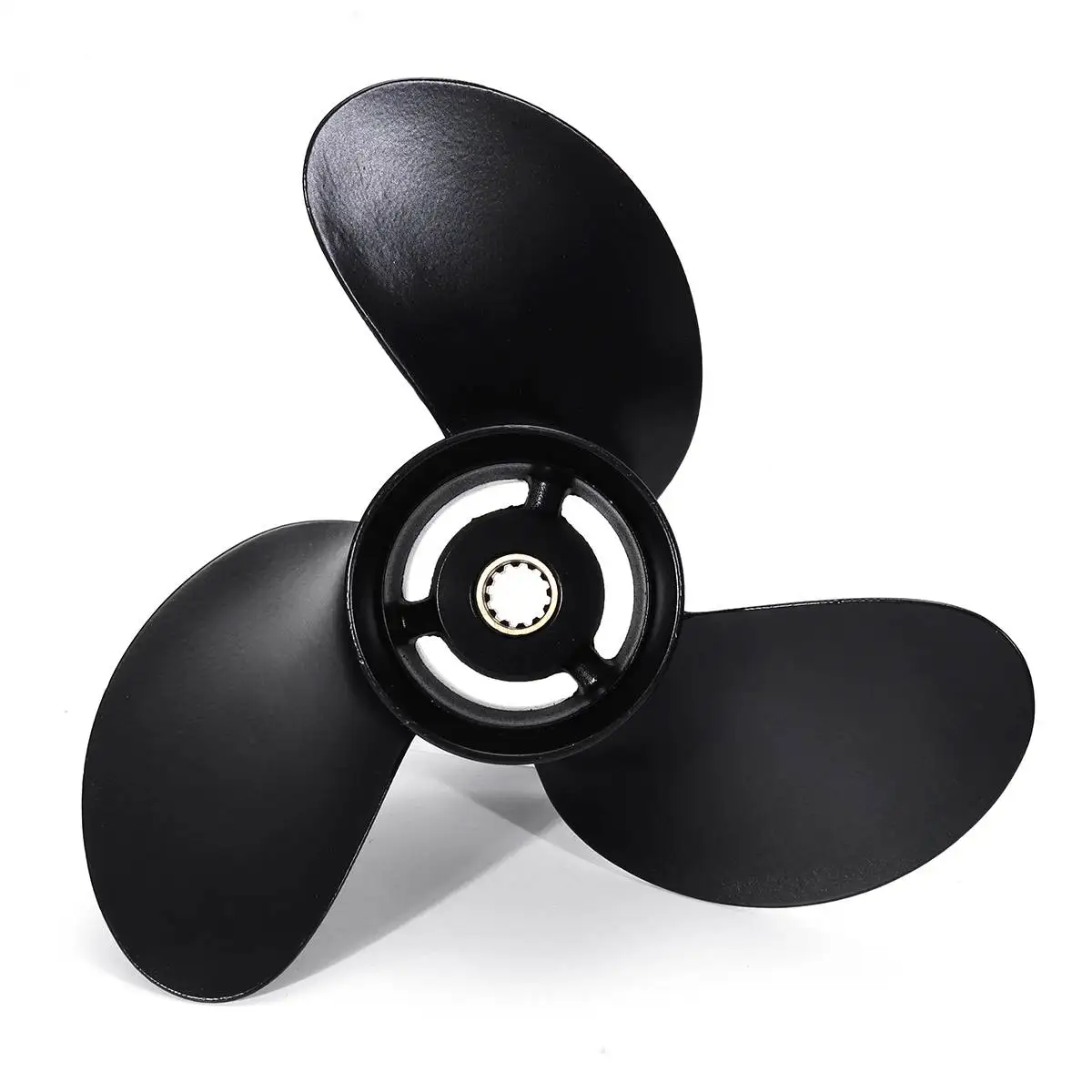 Black Outboard Propeller Aluminum Alloy 12 Spline Tooth 3 Blades For Tohatsu/Nissan/Mercury 8-9.8HP 3B2-64515-0 8.5 x 7.5
Black Outboard Propeller Aluminum Alloy 12 Spline Tooth 3 Blades For Tohatsu/Nissan/Mercury 8-9.8HP 3B2-64515-0 8.5 x 7.5