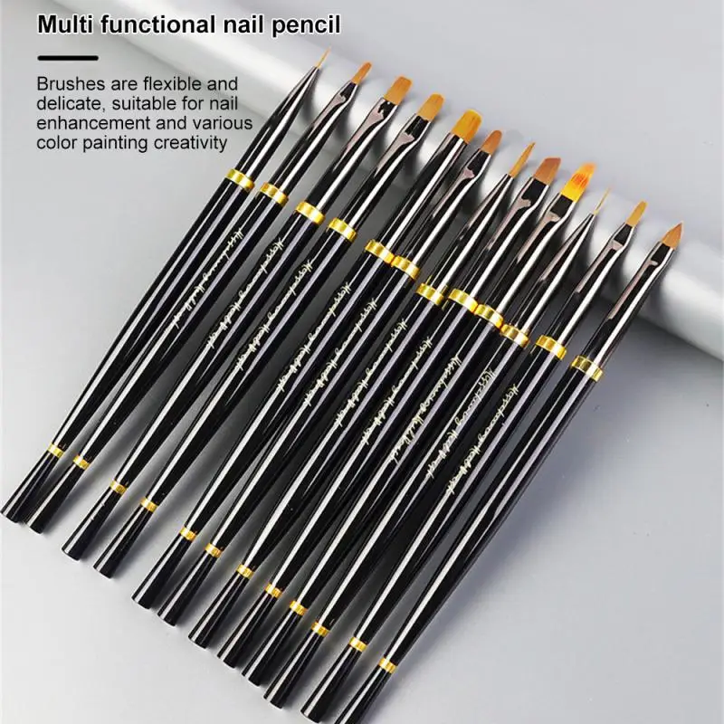 Multifunctional Nail Painting Brush Set Professional Acrylic Tube Nylon Wool Phototherapy Pen Painting Line Brush Nail Tool
Multifunctional Nail Painting Brush Set Professional Acrylic Tube Nylon Wool Phototherapy Pen Painting Line Brush Nail Tool