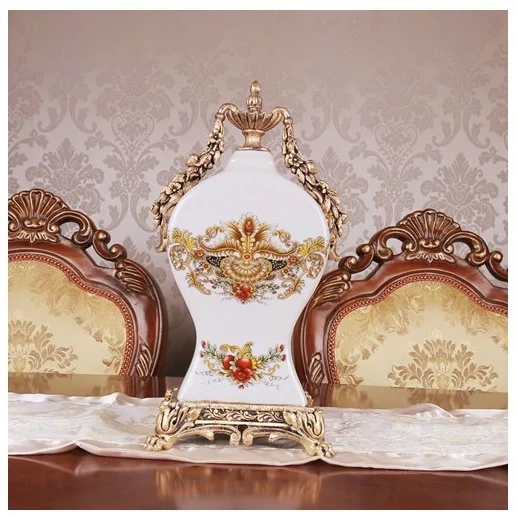 ceramic Crack European household sitting room adornment when furnishing articles Creative fashion table clock
ceramic Crack European household sitting room adornment when furnishing articles Creative fashion table clock