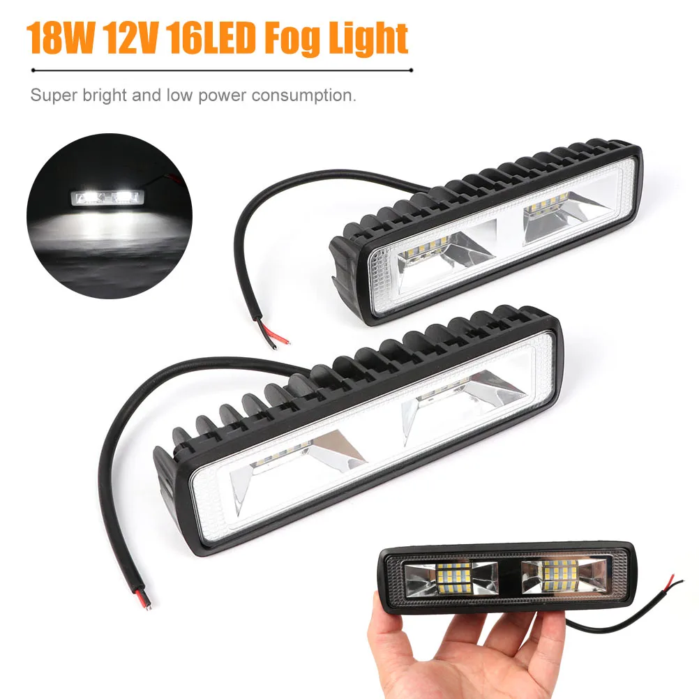 New 18W 12V 16LED Work Light Bulb Spot Beam Bar Car SUV Off Road Driving Fog Lamp Light Cars Lighting For Tractor Car Accessorie
New 18W 12V 16LED Work Light Bulb Spot Beam Bar Car SUV Off Road Driving Fog Lamp Light Cars Lighting For Tractor Car Accessorie