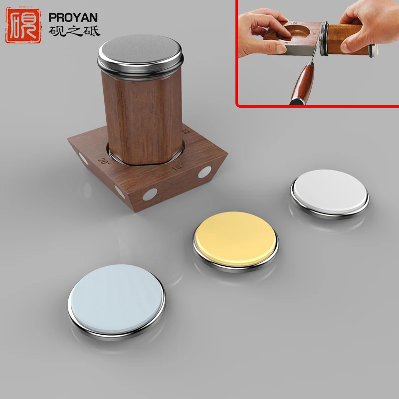 NEW 2023 TAIDEA Sharpening Stone Angle 15 18 20 22degree Whetstone Rolling Knife Sharpener Diamond DIY Tool Grindstone Woodwork
NEW 2023 TAIDEA Sharpening Stone Angle 15 18 20 22degree Whetstone Rolling Knife Sharpener Diamond DIY Tool Grindstone Woodwork