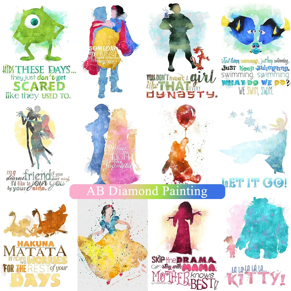 Diamond Painting Disney Painted Princess/Big Eye AB Diamond New 5D Art Cross Stitch Set Mosaic Home Decoration Promotional Gift
Diamond Painting Disney Painted Princess/Big Eye AB Diamond New 5D Art Cross Stitch Set Mosaic Home Decoration Promotional Gift