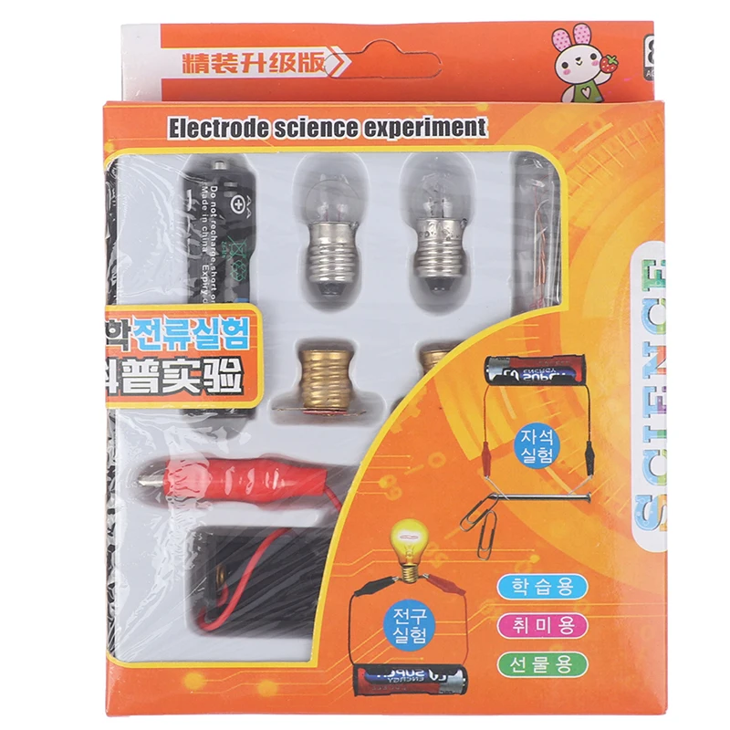 1Set Experiment Device Physics Kit Scientific Cognition Puzzle Practical Ability DIY Science Learning Kit Luminescence
1Set Experiment Device Physics Kit Scientific Cognition Puzzle Practical Ability DIY Science Learning Kit Luminescence