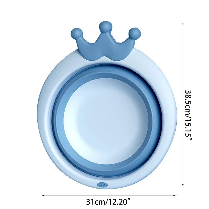 BX0D Folding Baby Wash Basin Crown Collapsible Basin Foot Buttock Washing for Baby Girl Boy Newborn Infant Outdoor Traveling
BX0D Folding Baby Wash Basin Crown Collapsible Basin Foot Buttock Washing for Baby Girl Boy Newborn Infant Outdoor Traveling