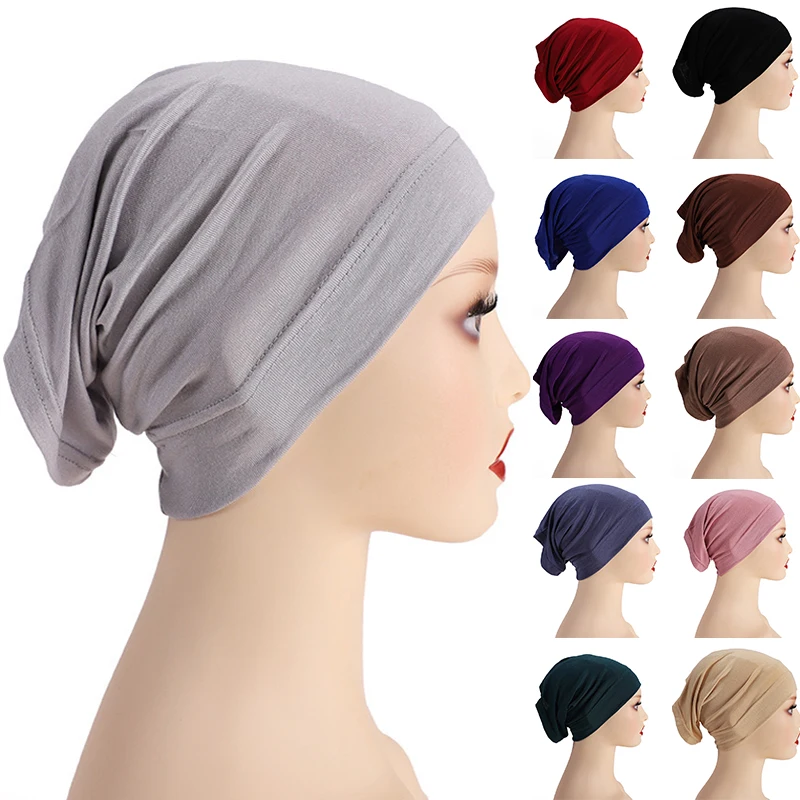 Хлопковая Нижняя шапка из модала с открытой спиной, мягкая простая эластичная шапочка, закрывающая полностью внутреннюю часть хиджаба, мус... 
Хлопковая Нижняя шапка из модала с открытой спиной, мягкая простая эластичная шапочка, закрывающая полностью внутреннюю часть хиджаба, мус...