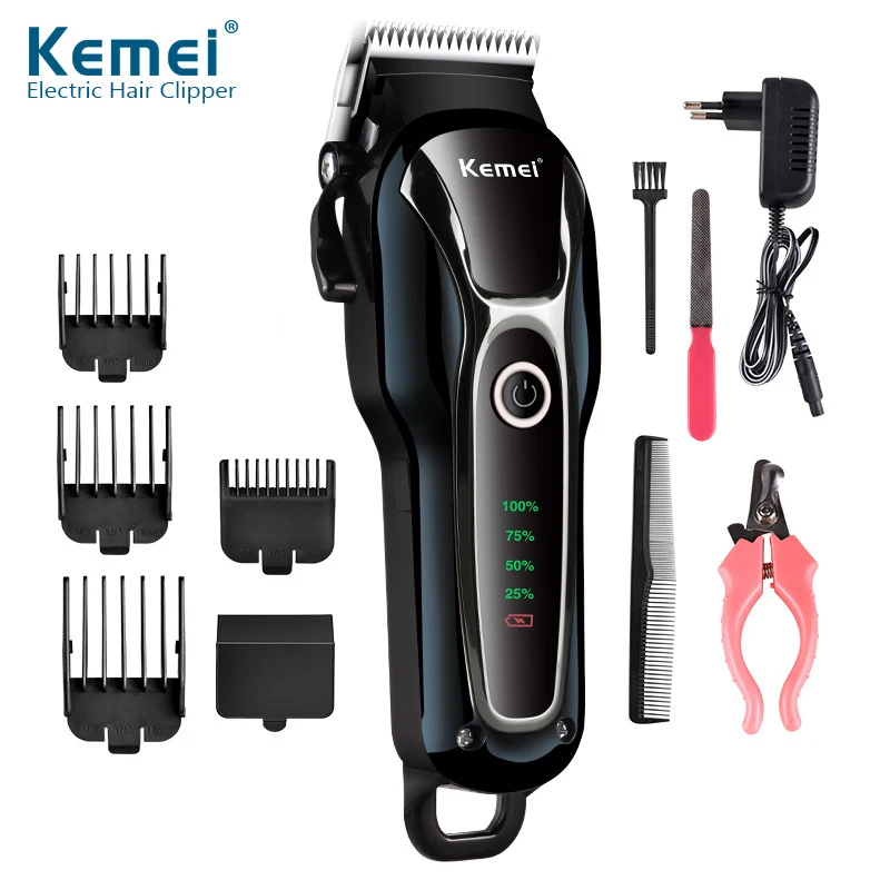 

Pet Dog Hair Clipper Grooming Electric Scissor Dogs Cutter Rechargeable Cordless Cat Trimmer Hair Remover Multiple Uses