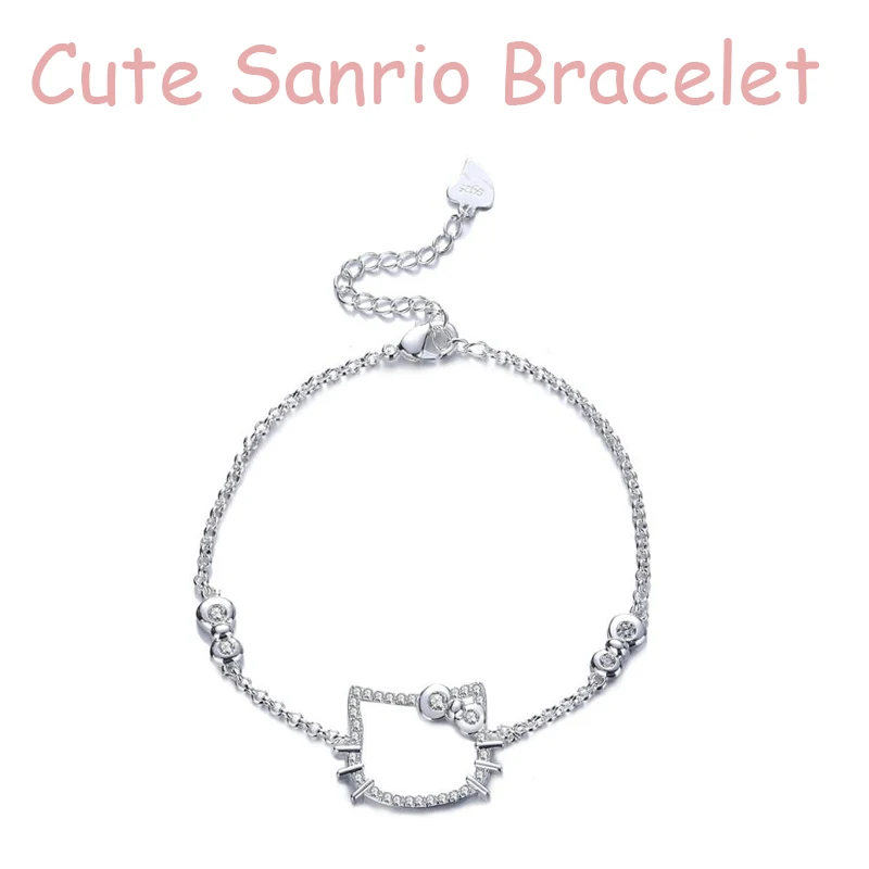 Kawaii Sanrios Bracelet Cute Hello Kt Kuromi My Melody Cinnamoroll Cartoon Anime Bracelet Toys for Girls Birthday Gift
Kawaii Sanrios Bracelet Cute Hello Kt Kuromi My Melody Cinnamoroll Cartoon Anime Bracelet Toys for Girls Birthday Gift