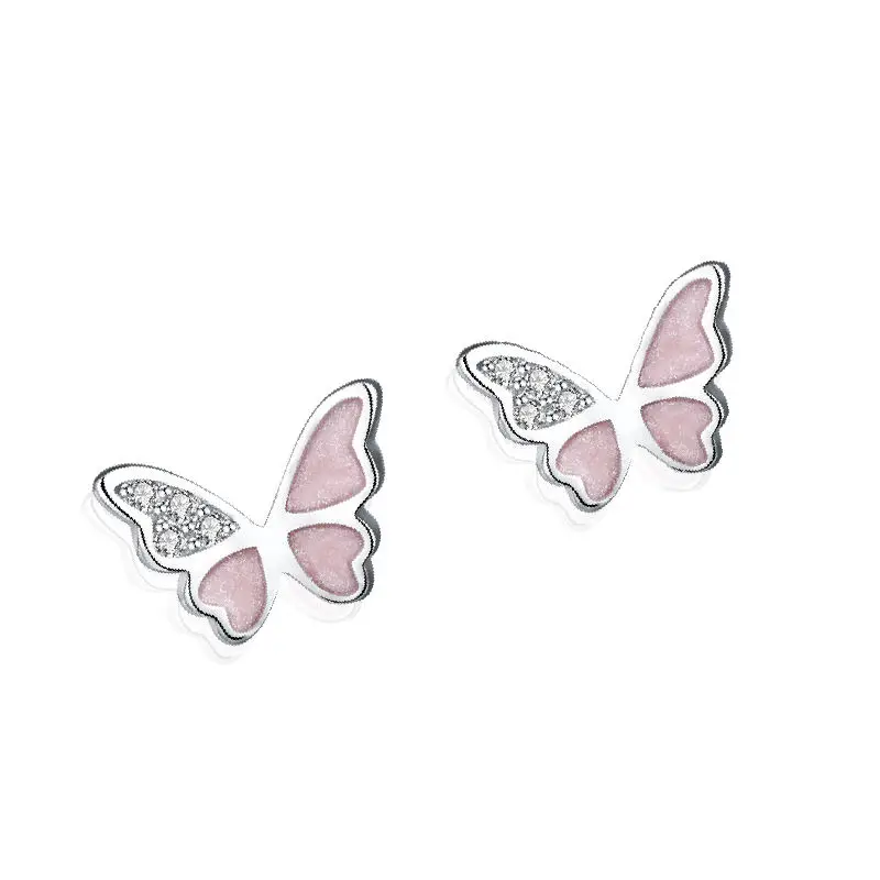 Bohemia Piercing Mini Butterfly Zircon Pink Studs Earrings for Women Fashion Jewelry Pendientes Ins Same Aretes Party Gifts
Bohemia Piercing Mini Butterfly Zircon Pink Studs Earrings for Women Fashion Jewelry Pendientes Ins Same Aretes Party Gifts