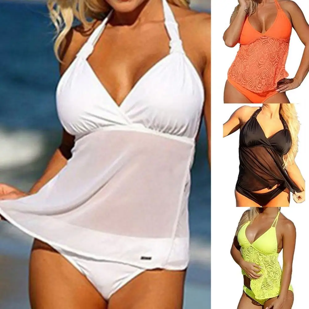 Back Bandage Beachwear Loose Hem Top Tummy Control Briefs Bathing Suit for Holiday
Back Bandage Beachwear Loose Hem Top Tummy Control Briefs Bathing Suit for Holiday