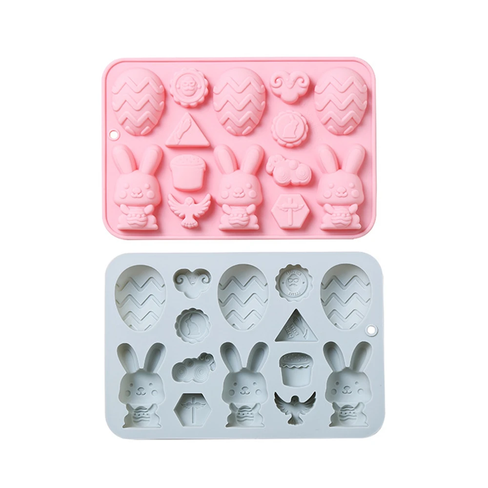 14 Cell Easter Bunny Egg Silicone Chocolate Mold Kitchen Accessories Tools DIY Happy Easter Baking Dessert Drop Glue Cake Mould
14 Cell Easter Bunny Egg Silicone Chocolate Mold Kitchen Accessories Tools DIY Happy Easter Baking Dessert Drop Glue Cake Mould
