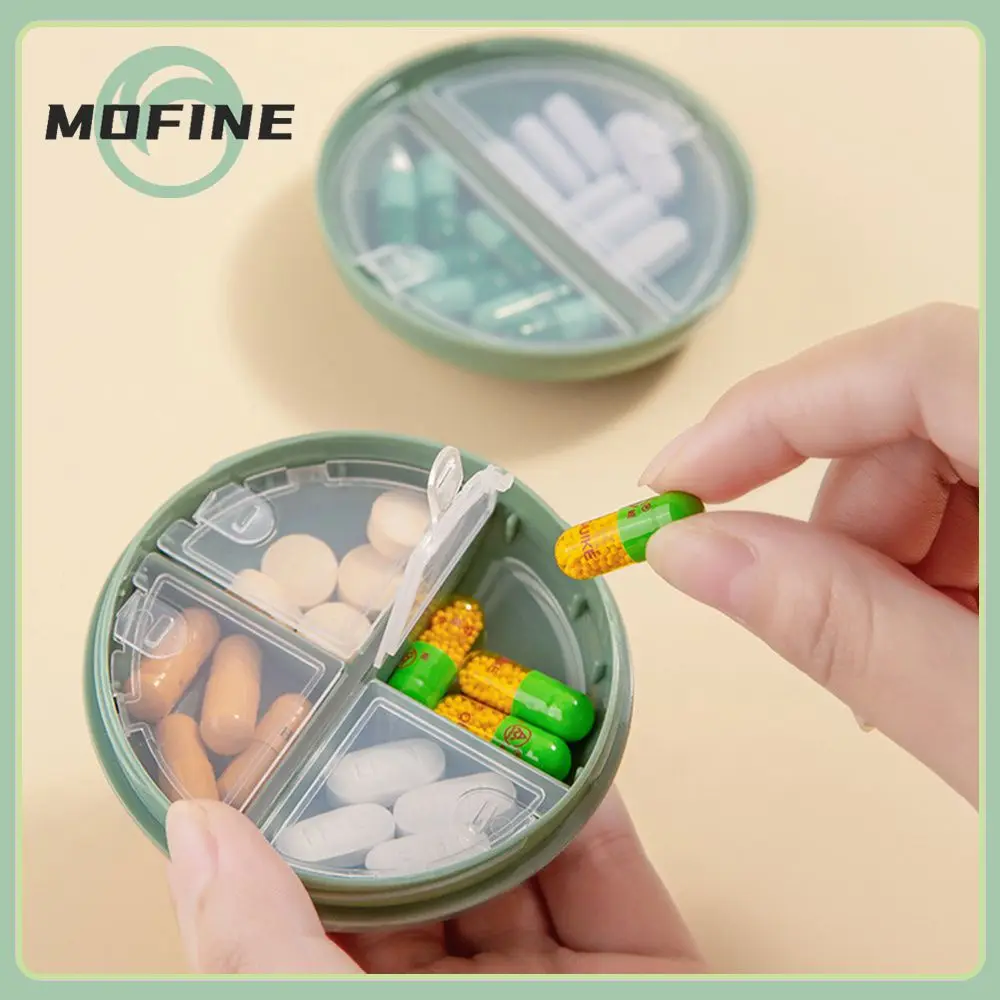 Mini Practical Sealed Cartridge Moisture Proof Pill Storage Box Lightweight Portable Drug Sub-packaging Box Storage Box Pp 
Mini Practical Sealed Cartridge Moisture Proof Pill Storage Box Lightweight Portable Drug Sub-packaging Box Storage Box Pp
