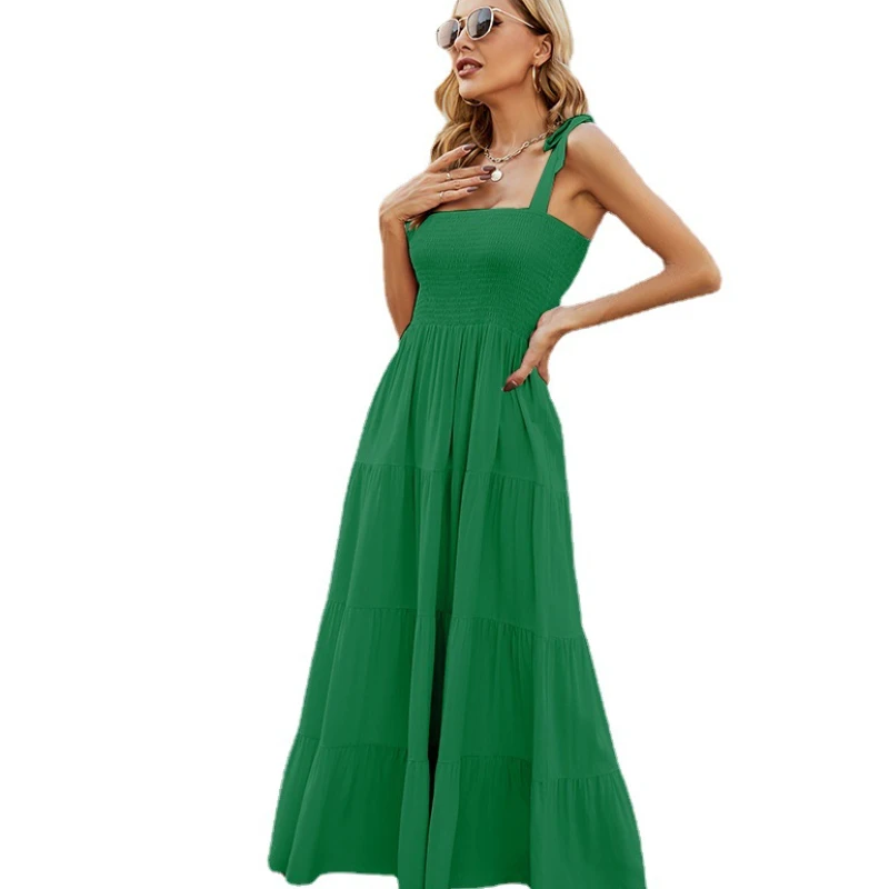 2023 Summer European and American Women's New Commuter Sleeveless Printed Dress Long Strap Dress Women Vintage Dress LuckBN
2023 Summer European and American Women's New Commuter Sleeveless Printed Dress Long Strap Dress Women Vintage Dress LuckBN