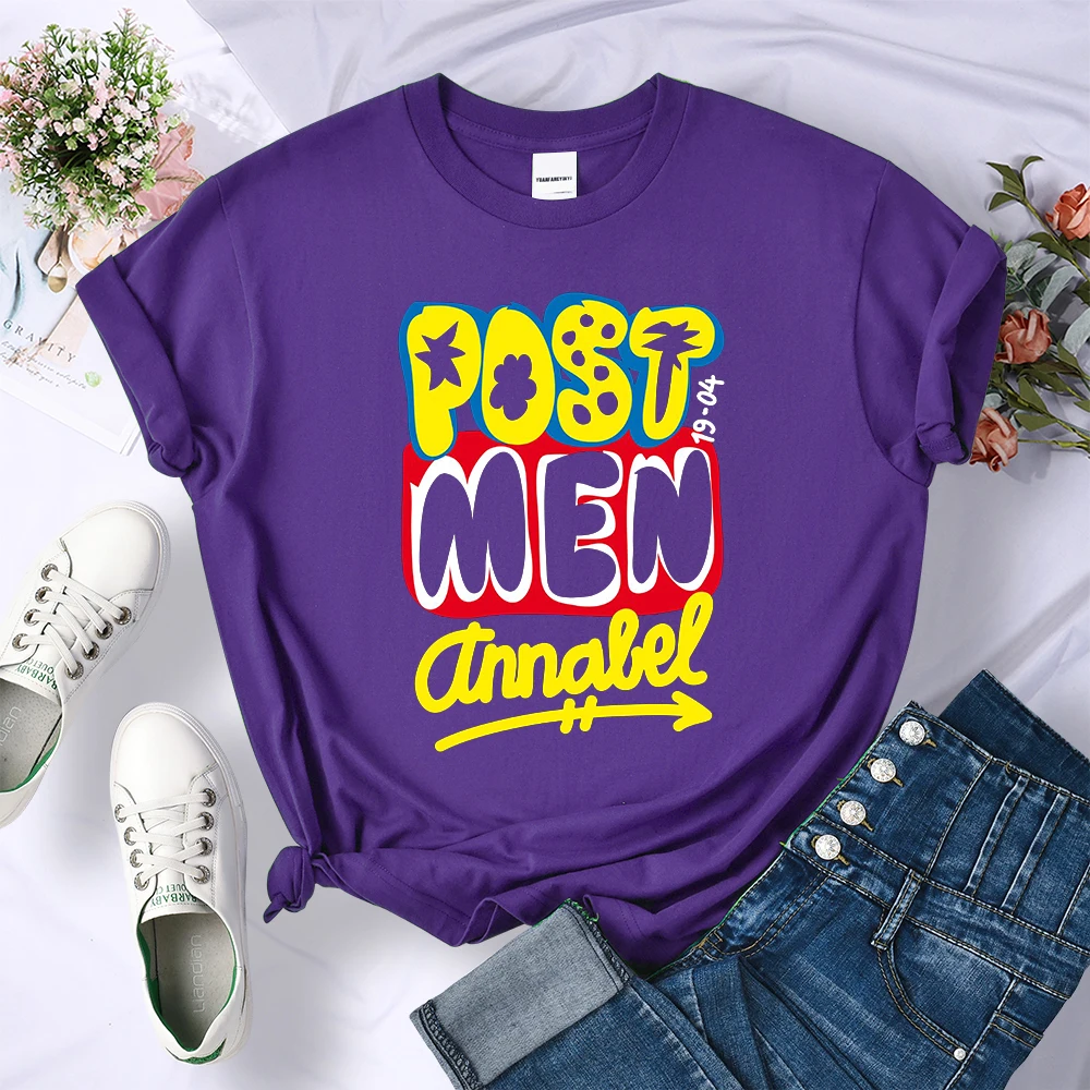 1904 женские футболки с мультяшным принтом Postman Annalel, модная мягкая футболка, Спортивная Повседневная дышащая женская Футболка Harajuku с коротки... 
1904 женские футболки с мультяшным принтом Postman Annalel, модная мягкая футболка, Спортивная Повседневная дышащая женская Футболка Harajuku с коротки...