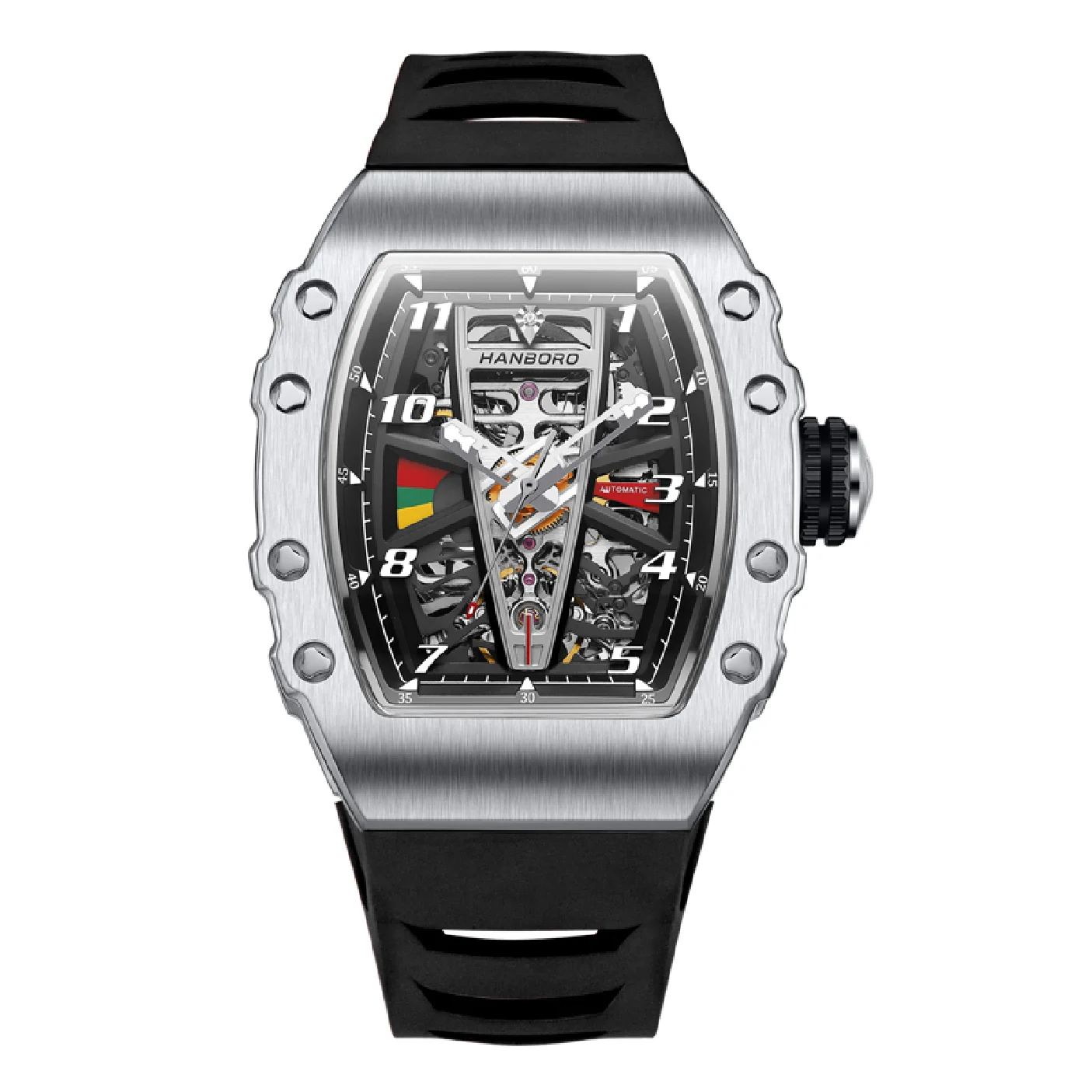HANBORO new Top Brand Luxury Mens watch Automatic Man watches Fashion Mechanical Wristwatch Steel case Luminous Male WATCH
HANBORO new Top Brand Luxury Mens watch Automatic Man watches Fashion Mechanical Wristwatch Steel case Luminous Male WATCH