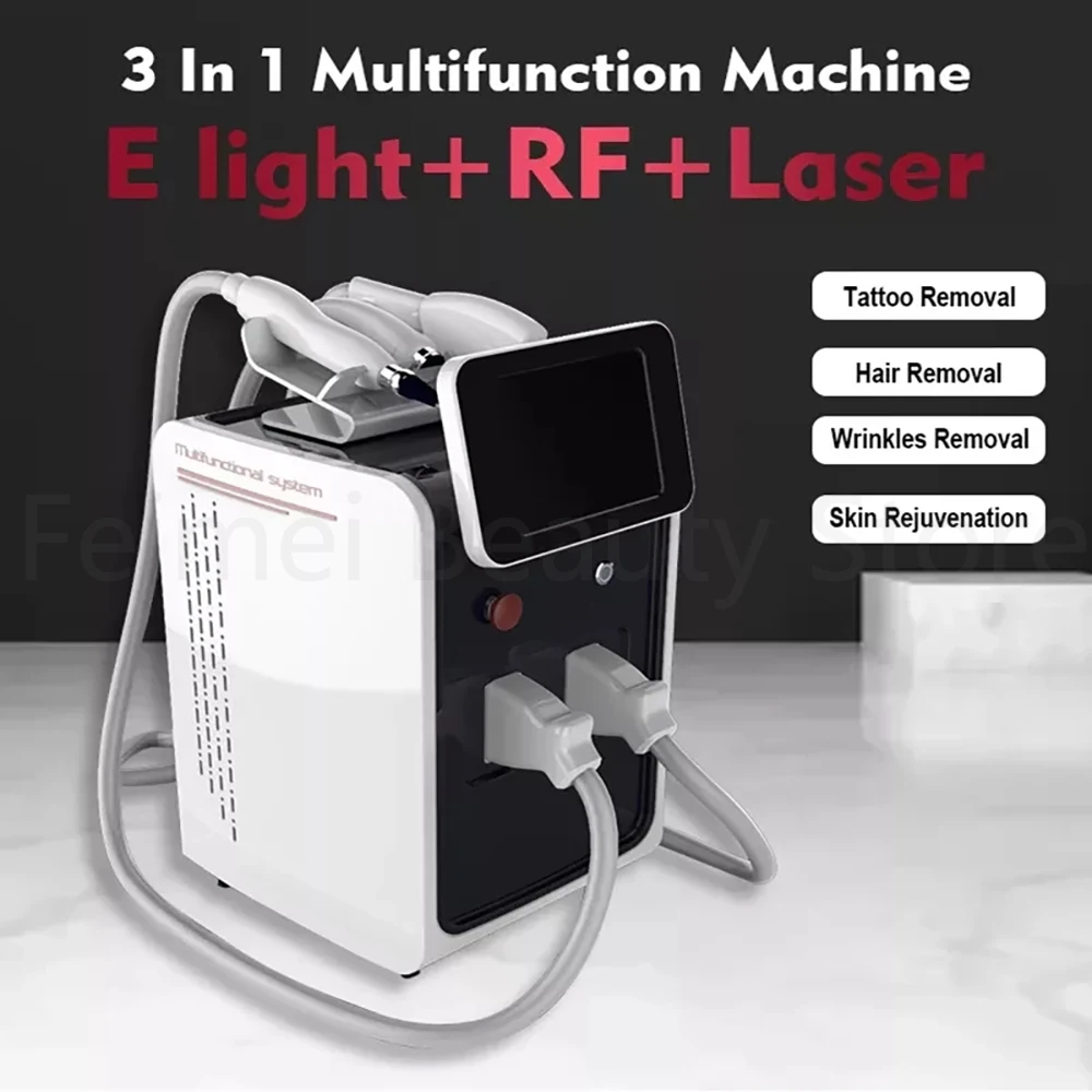 Многофункциональная портативная косметическая машина 3 в 1 Elight IPL OPT RF и Yag для удаления татуировок/удаления волос, устройство для омоложения ...
Многофункциональная портативная косметическая машина 3 в 1 Elight IPL OPT RF и Yag для удаления татуировок/удаления волос, устройство для омоложения ...