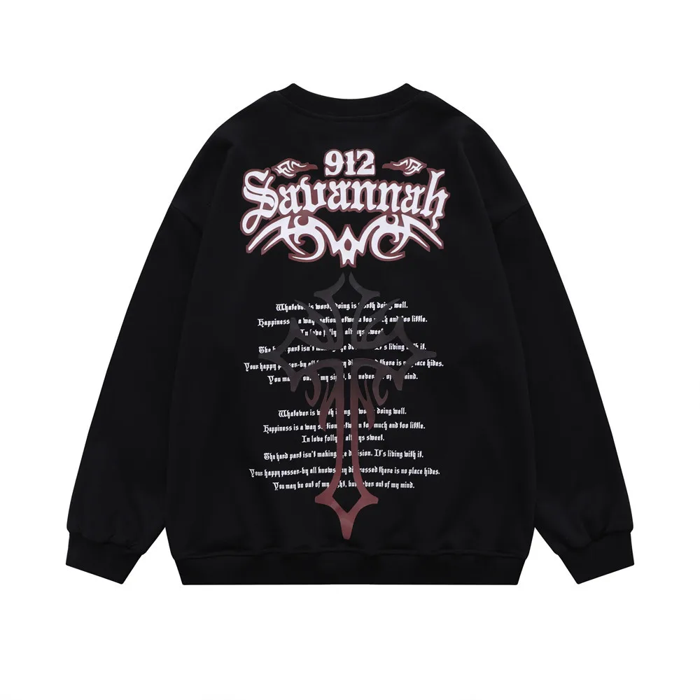 Streetwear Hip Hop Sweatshirt Men Clothing Oversized Gothic Letter Print Pullover Loose Fit Mens Clothes Women Sweatshirts Tops 
Streetwear Hip Hop Sweatshirt Men Clothing Oversized Gothic Letter Print Pullover Loose Fit Mens Clothes Women Sweatshirts Tops